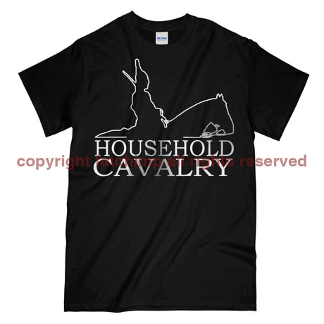 Household Cavalry Horse Guard Printed T-Shirt
