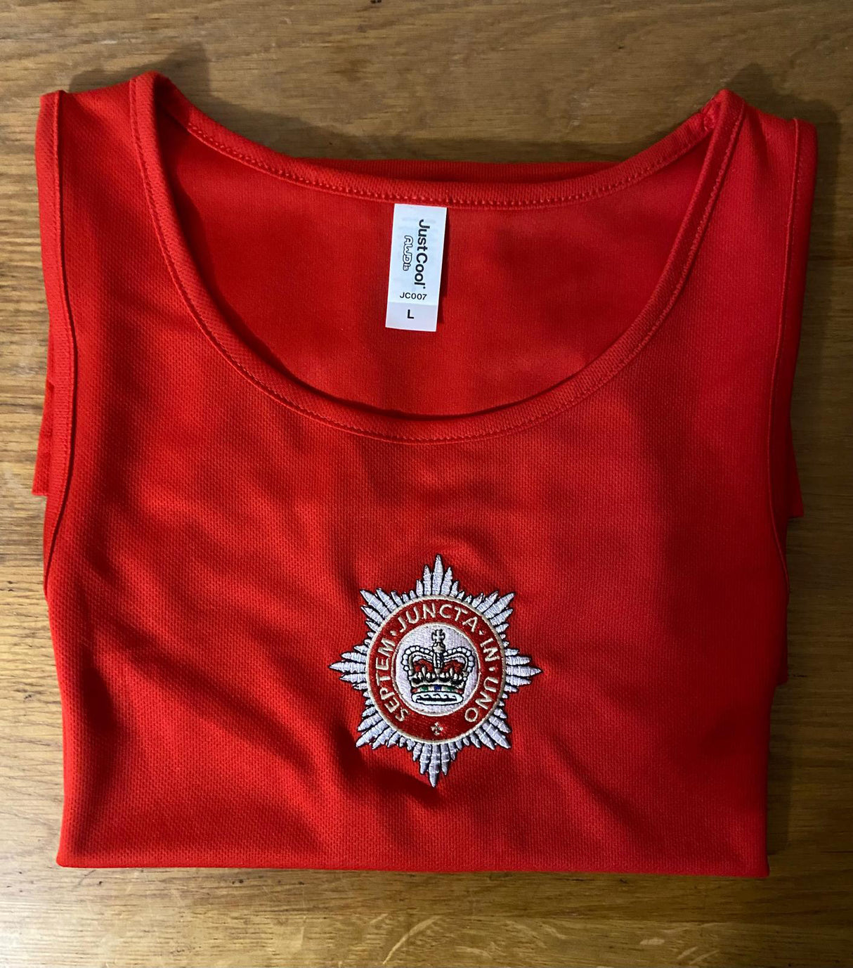Household Division Embroidered Sports Vest - SALE Item