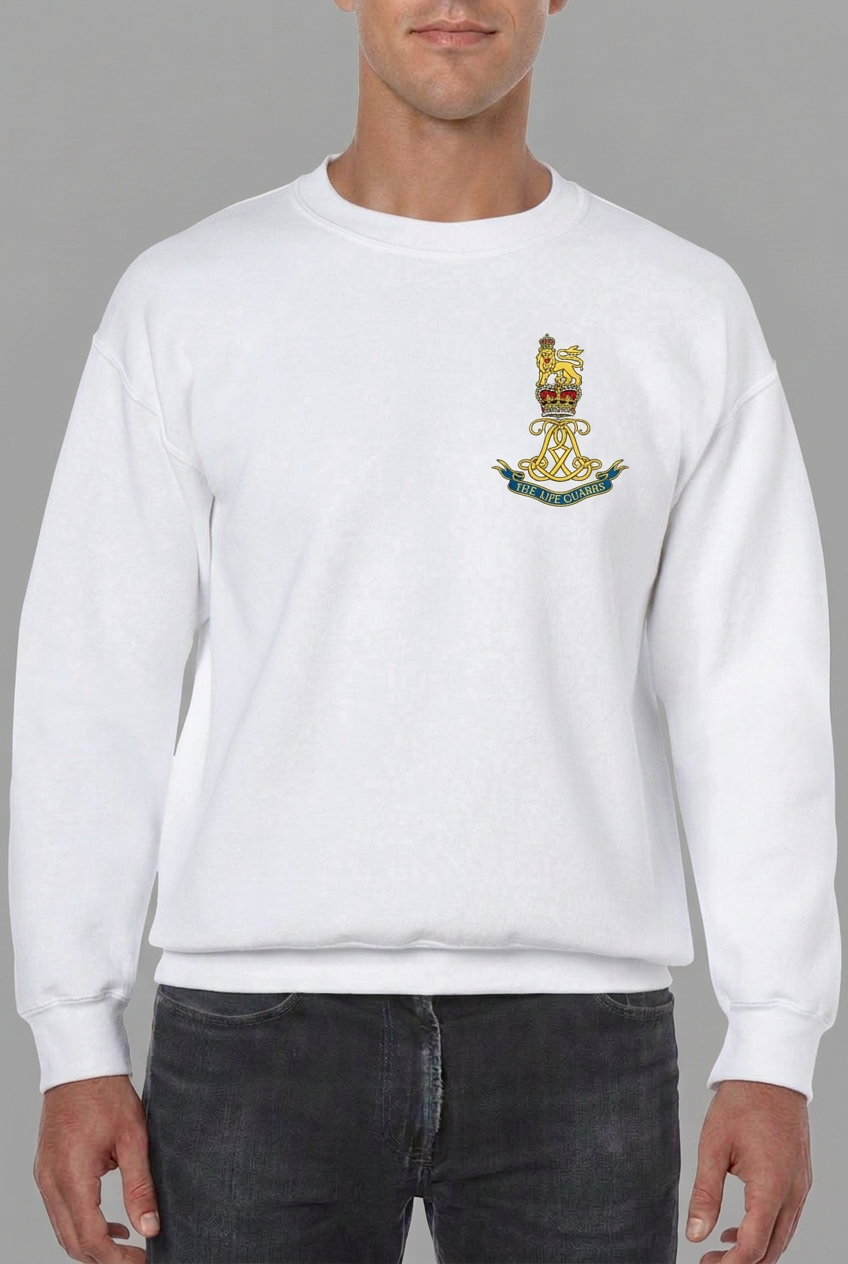 Life Guards Cypher sweatshirt in white