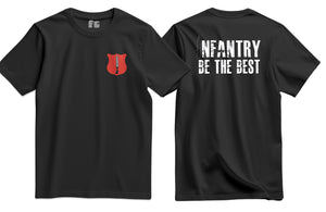 Infantry Be The Best Double Print T-Shirt