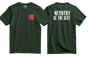 Infantry Be The Best Double Print T-Shirt