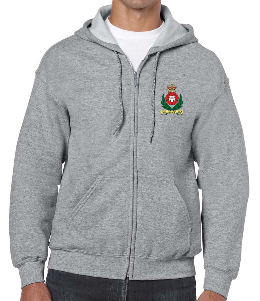 Intelligence Corps Unisex Full Zip Hoodie