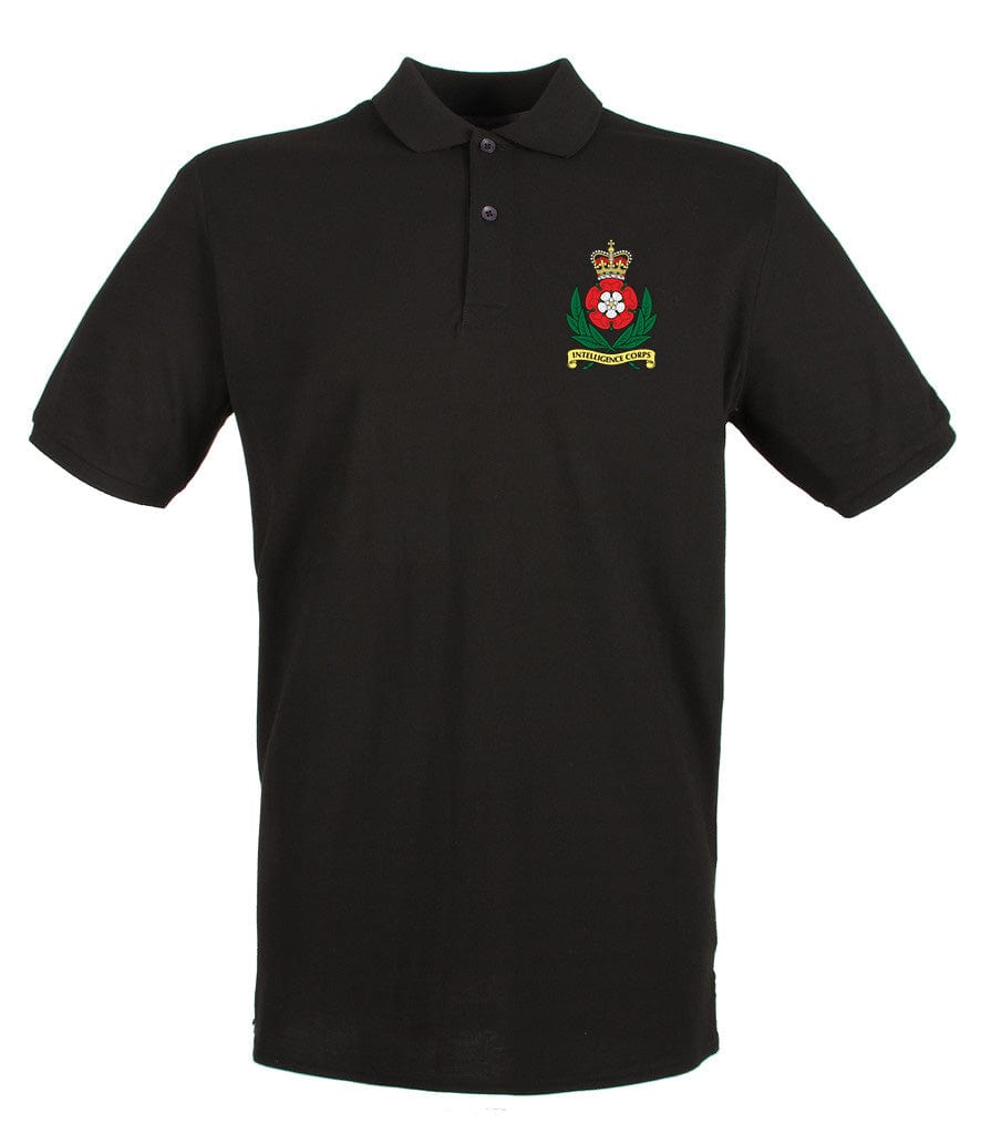 Intelligence Corps Embroidered Pique Polo Shirt