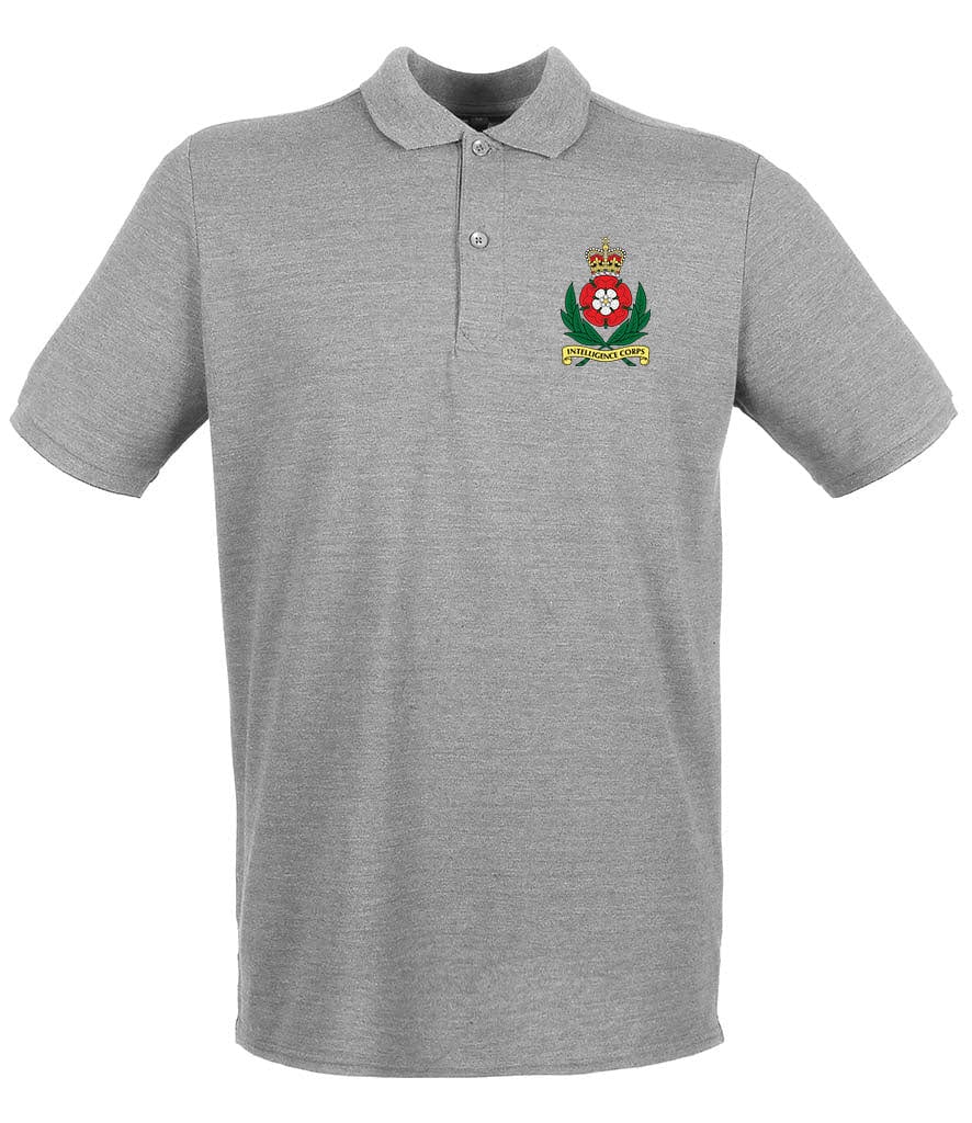 Intelligence Corps Embroidered Pique Polo Shirt