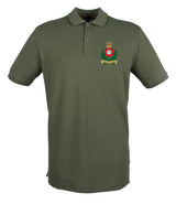 Intelligence Corps Embroidered Pique Polo Shirt