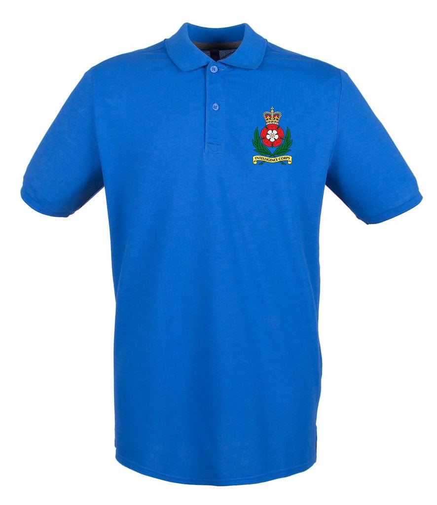 Intelligence Corps Embroidered Pique Polo Shirt