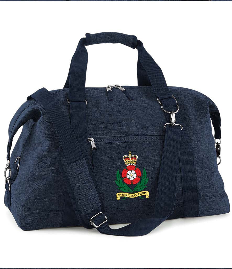 Intelligence Corps Vintage Canvas Satchel