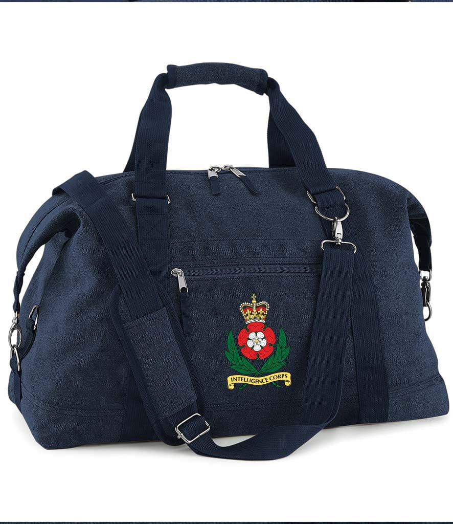 Intelligence Corps Vintage Canvas Satchel