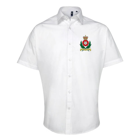 Intelligence Corps Embroidered Short Sleeve Oxford Shirt
