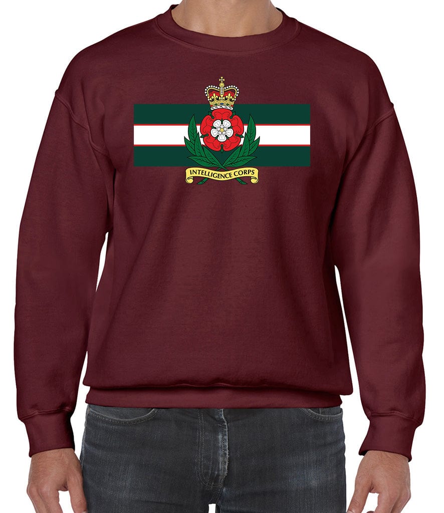 Intelligence Corps Front Printed Sweater