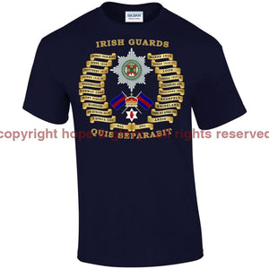 Irish Guards Battle Honours Printed T-Shirt