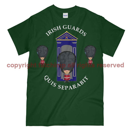Irish Guards on Sentry Military Printed T-Shirt