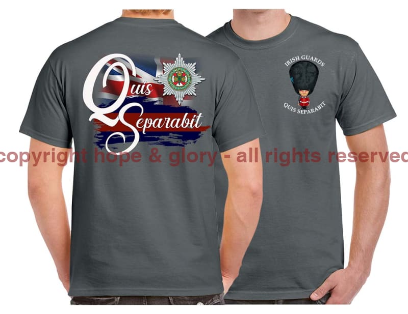Irish Guards QS Double Print T-Shirt