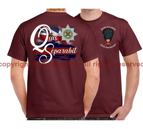 Irish Guards QS Double Print T-Shirt