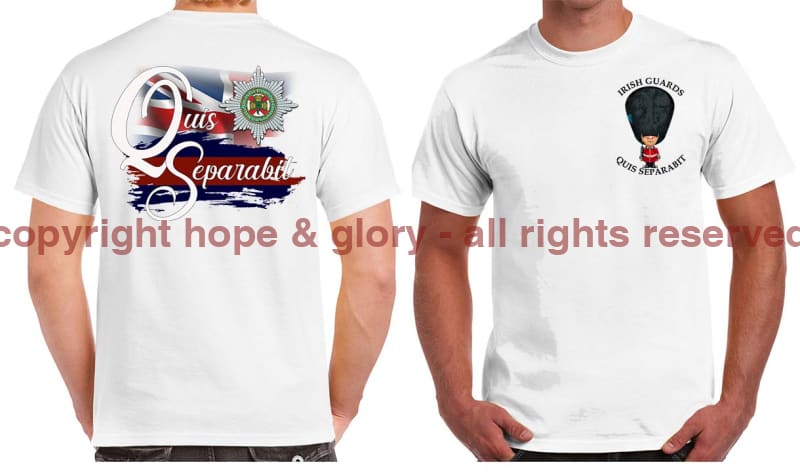 Irish Guards QS Double Print T-Shirt