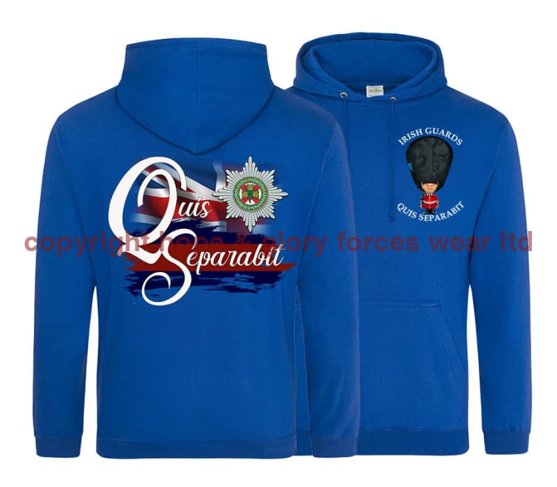 Irish Guards QS Double Side Printed Hoodie