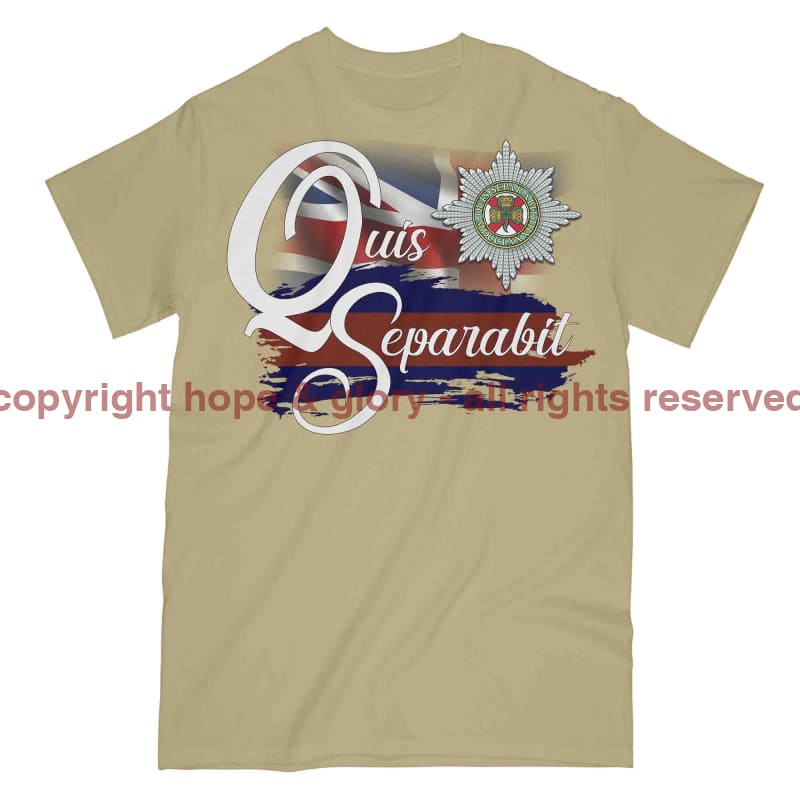 Irish Guards QS Printed T-Shirt