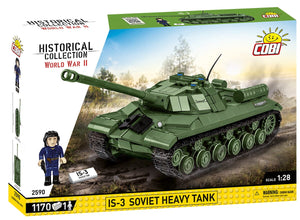 IS-3 Soviet brick tank model 