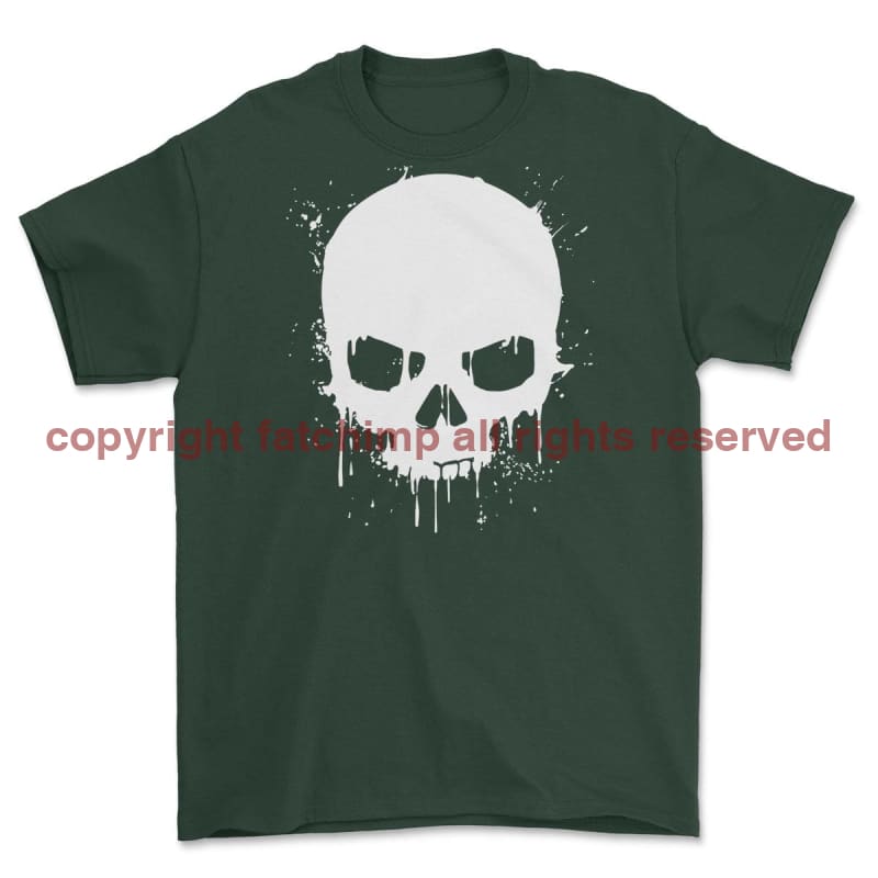 Jack Skull Angel Printed T-Shirt