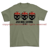Jack Skull Death Squad Printed T-Shirt