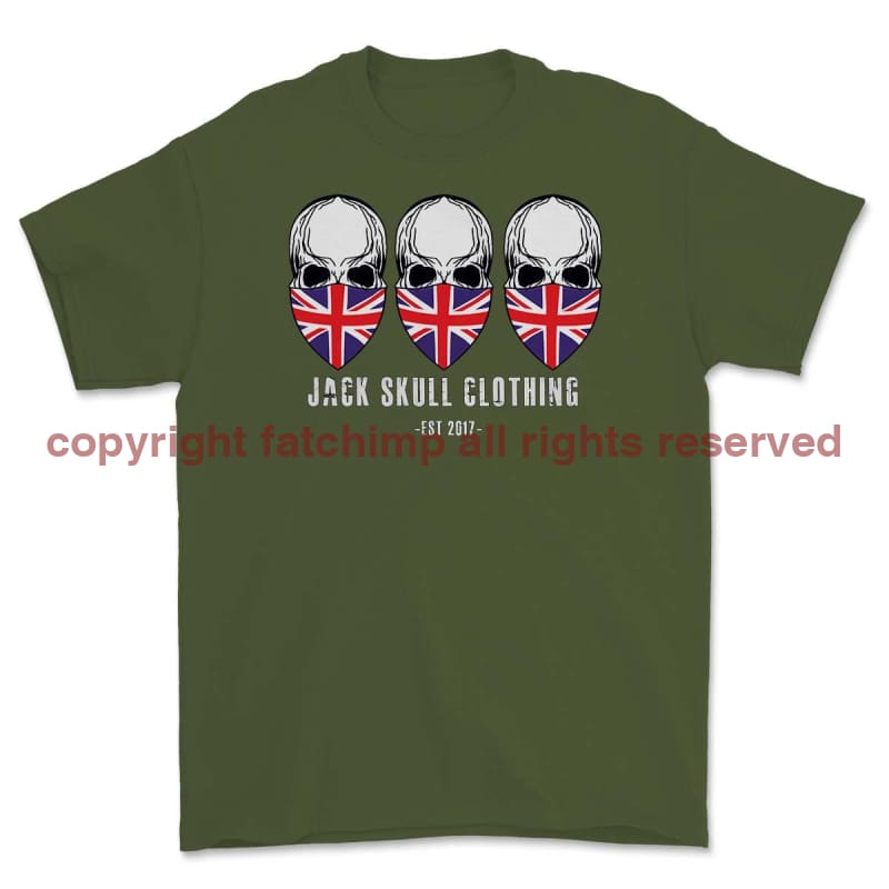Jack Skull Sandman Full Frontal Printed T-Shirt