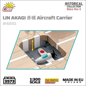 Japanese Akagi - COBI 4851 - 3573 brick aircraft carrier