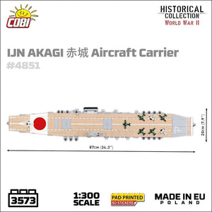 Japanese Akagi - COBI 4851 - 3573 brick aircraft carrier