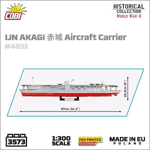 Japanese Akagi - COBI 4851 - 3573 brick aircraft carrier