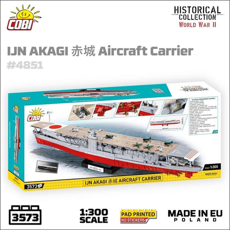 Japanese Akagi - COBI 4851 - 3573 brick aircraft carrier