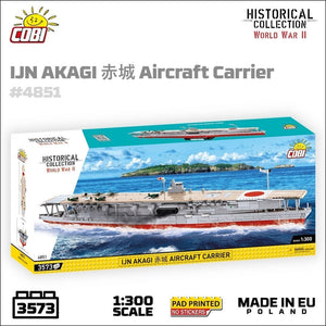 Japanese Akagi - COBI 4851 - 3573 brick aircraft carrier