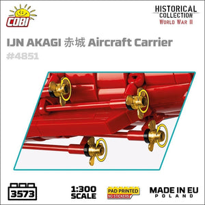 Japanese Akagi - COBI 4851 - 3573 brick aircraft carrier