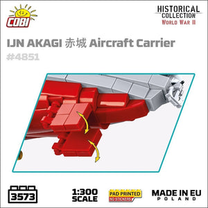 Japanese Akagi - COBI 4851 - 3573 brick aircraft carrier