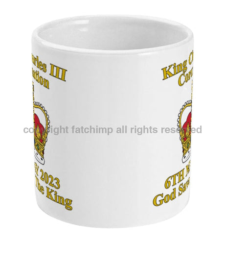 KING CHARLES God Save The King Ceramic Mug