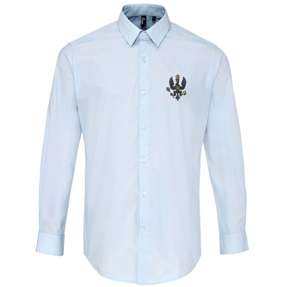 King's Royal Hussars Embroidered Long Sleeve Oxford Shirt