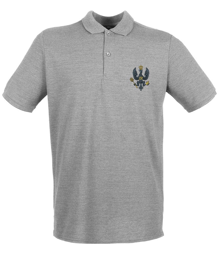 King's Royal Hussars Embroidered Pique Polo Shirt