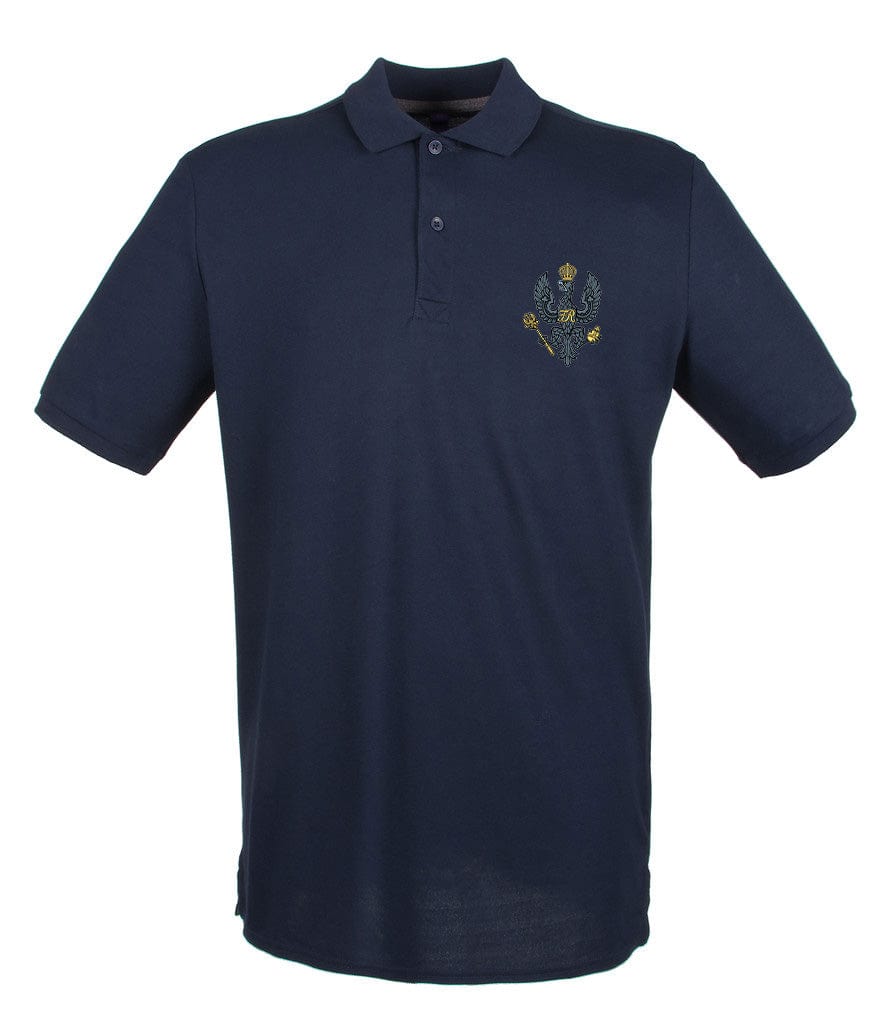 King's Royal Hussars Embroidered Pique Polo Shirt