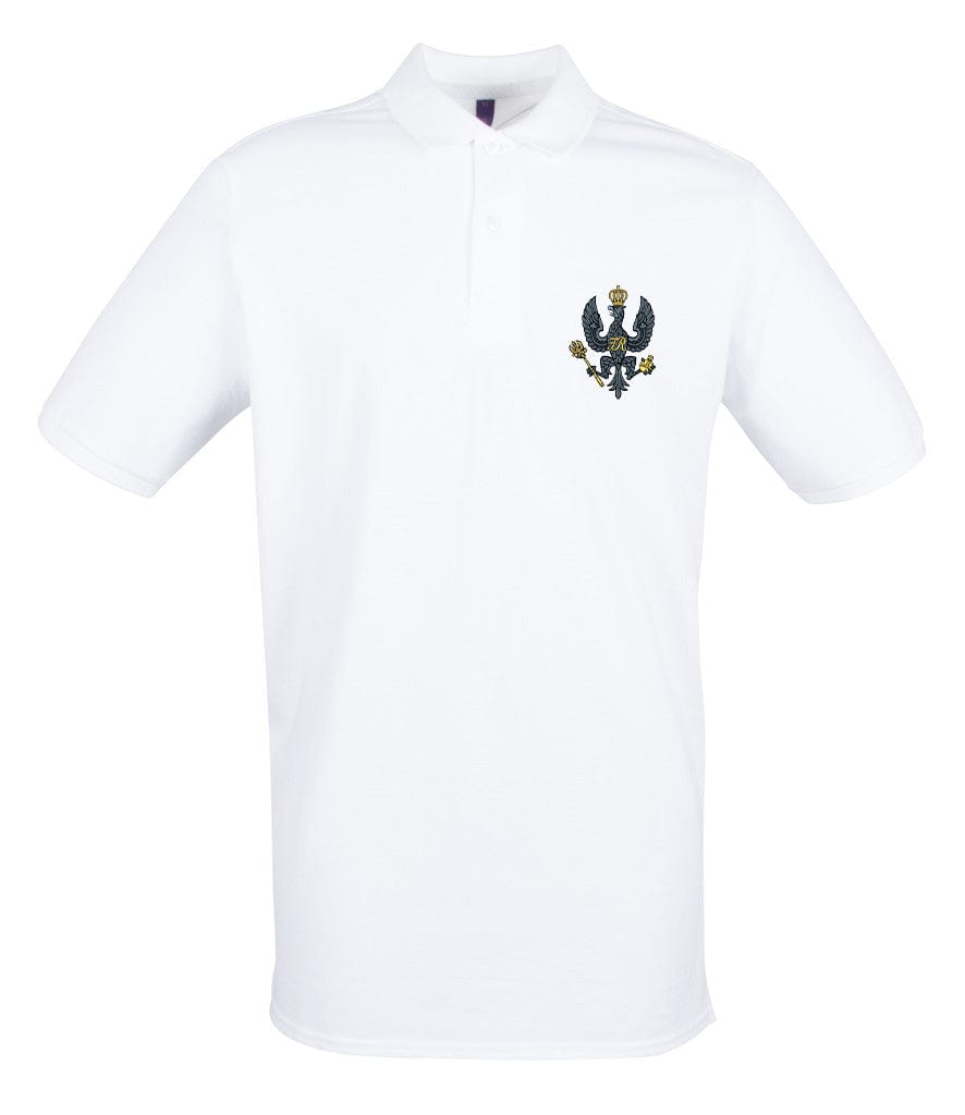 King's Royal Hussars Embroidered Pique Polo Shirt