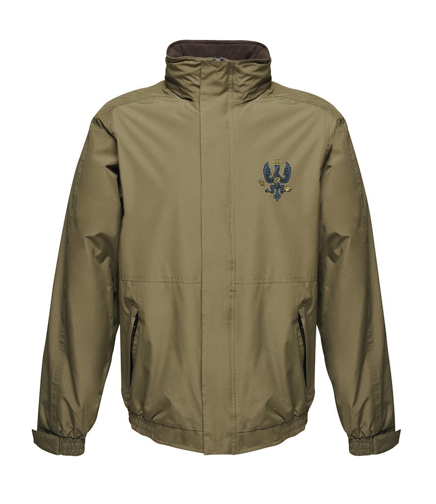 King's Royal Hussars Embroidered Regatta Waterproof Insulated Jacket