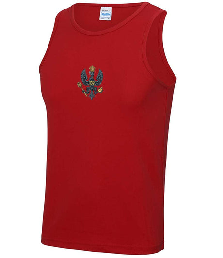 King's Royal Hussars Embroidered Sports Vest