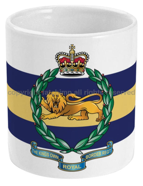 King's Own Royal Border Regiment Ceramic Mug