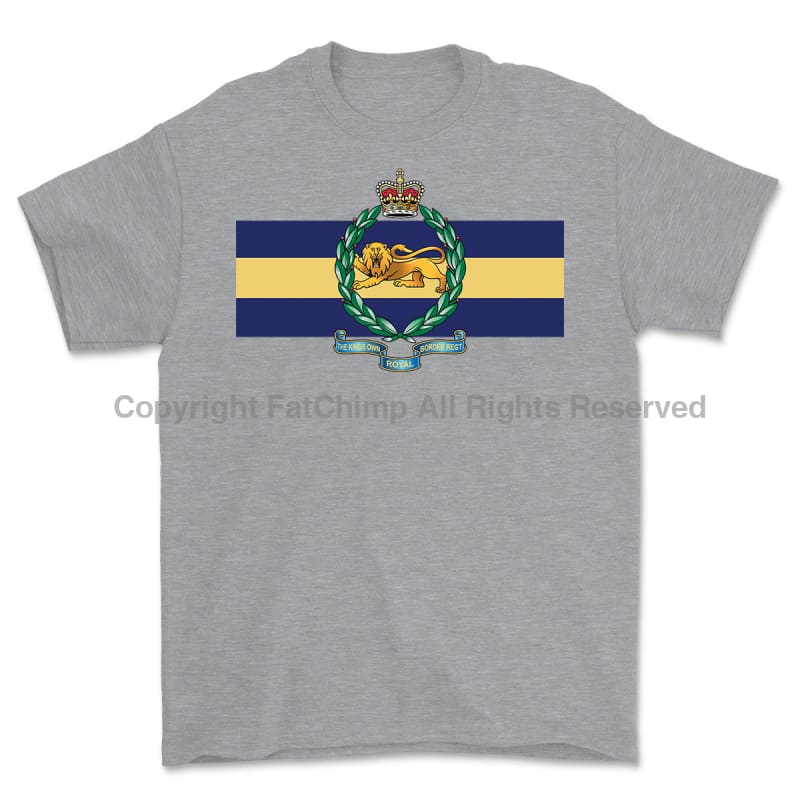 King's Own Royal Border Regiment Printed T-Shirt