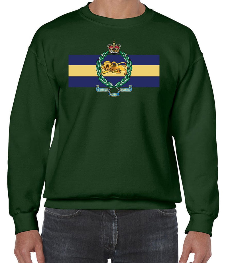 King's Own Royal Border Regiment Front Printed Sweater