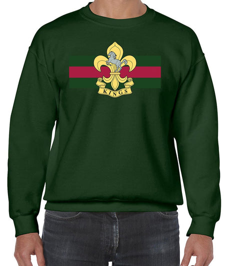 King's Regiment Front Printed Sweater