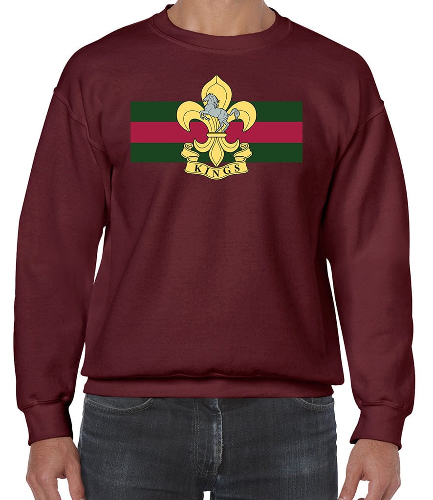 King's Regiment Front Printed Sweater