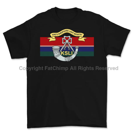 King's Shropshire Light Infantry Printed T-Shirt