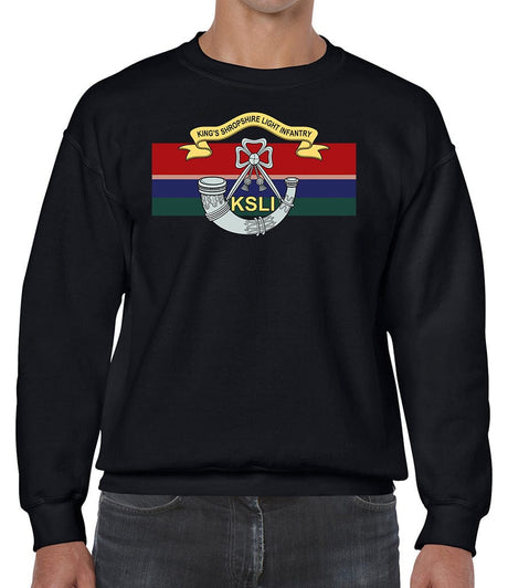 King's Shropshire Light Infantry Front Printed Sweater