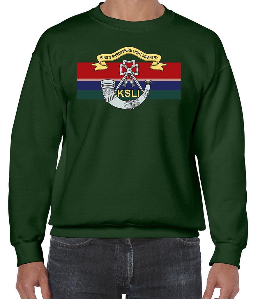 King's Shropshire Light Infantry Front Printed Sweater