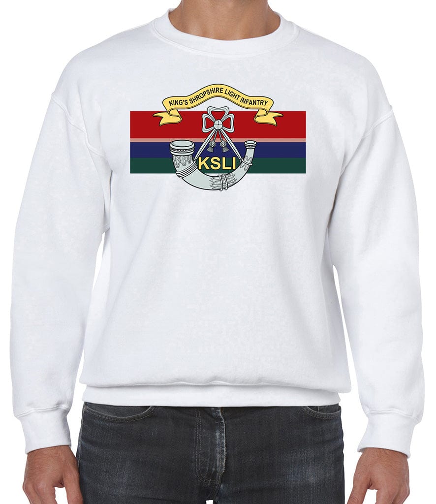 King's Shropshire Light Infantry Front Printed Sweater