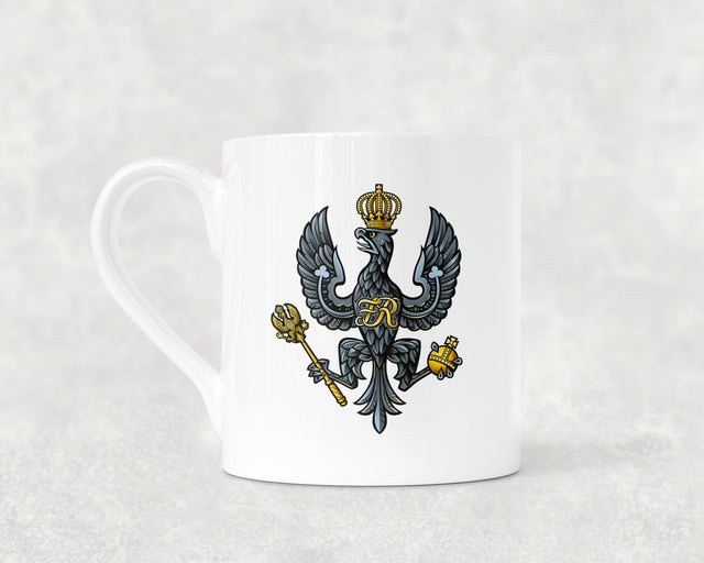 King's Royal Hussars - Bone China Mug