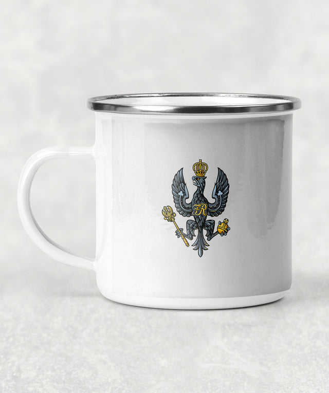 King's Royal Hussars - Enamel Mug